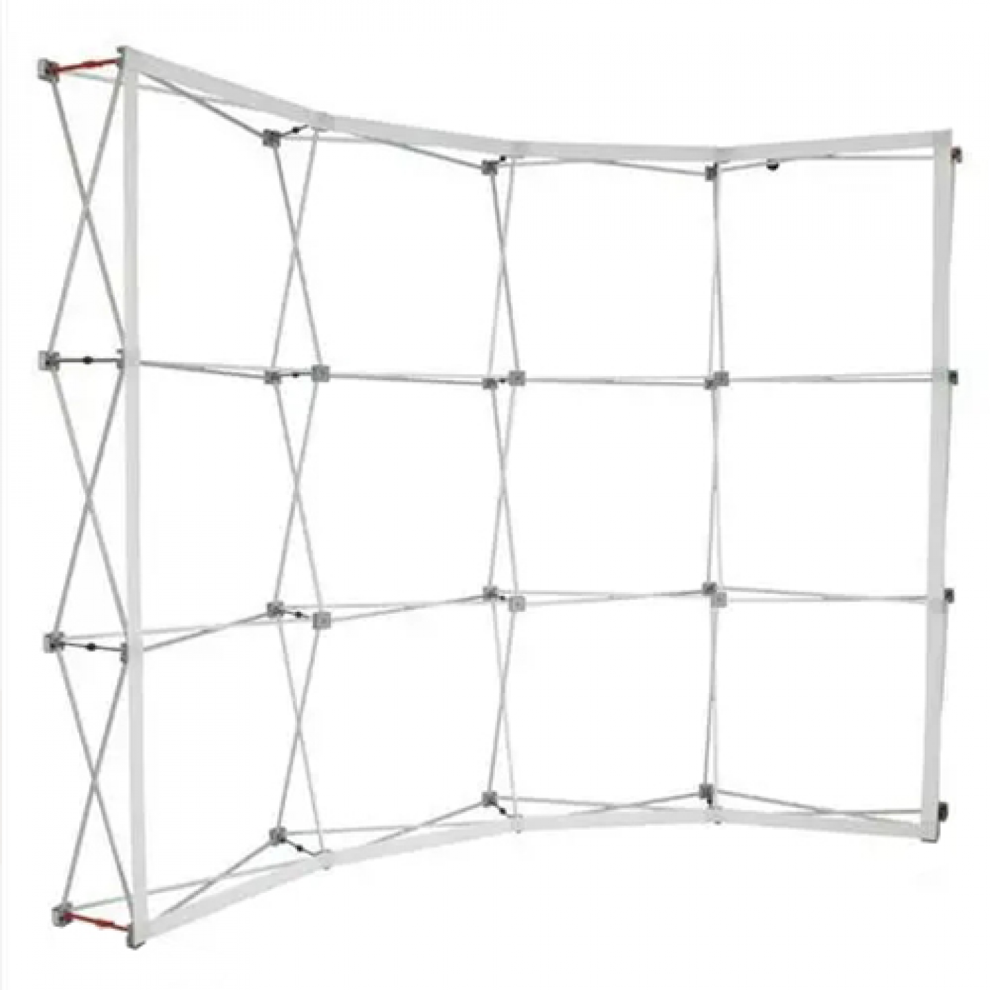 10ft Curve Velcro Fabric Pop Up Display